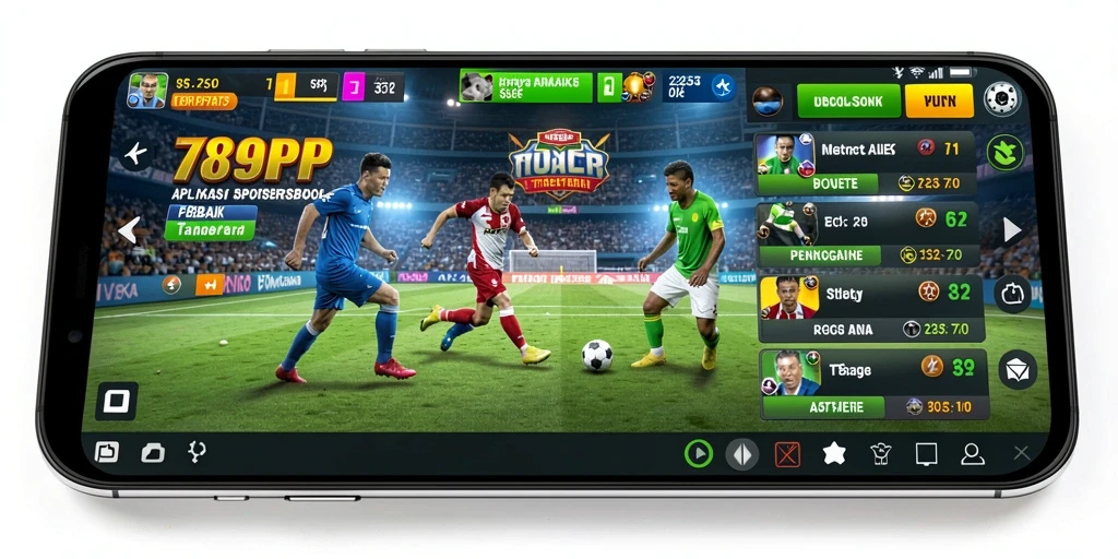 Screenshot gameplay <strong>789RP</strong> yang menampilkan opsi taruhan olahraga.