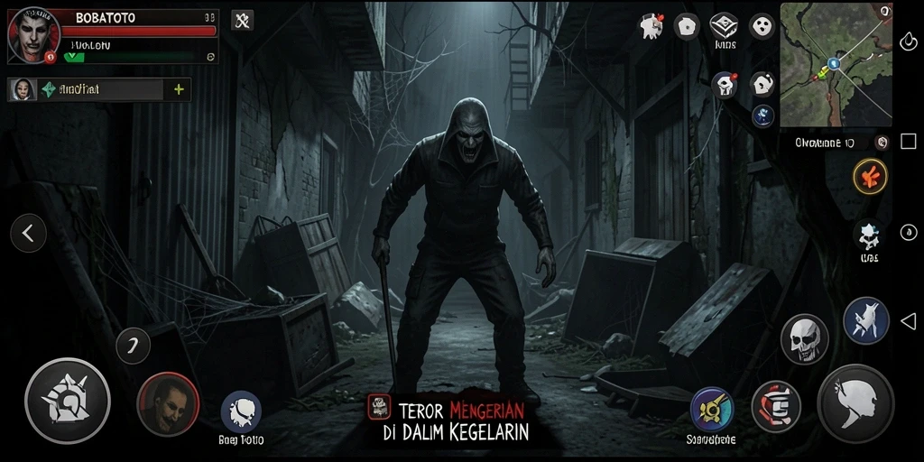 Screenshot menampilkan aksi mencekam dalam <strong>BOBATOTO</strong>.