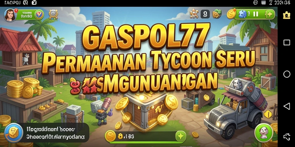 Tampilan gameplay GASPOL77 yang seru dan menantang.