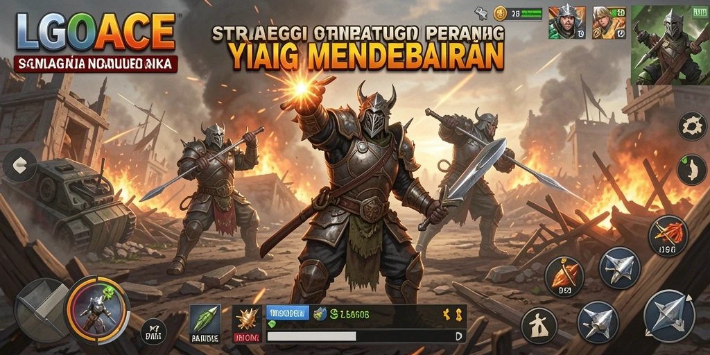 Gameplay mendebarkan di LGOACE dengan strategi yang kompleks.